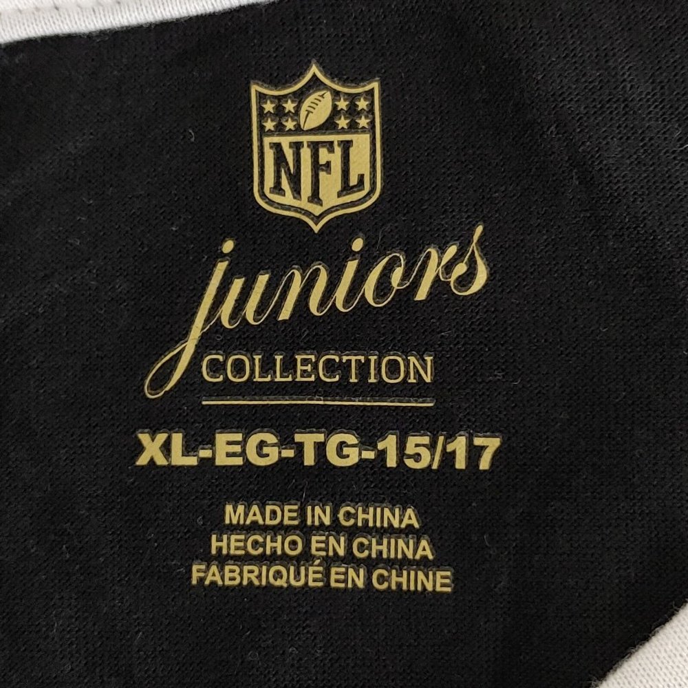 Cincinnati Bengals NFL Girls Juniors Size XL (15/17) Long Sleeve Lightweight - Picture 7 of 8